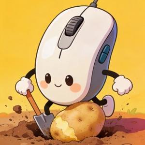 挖土豆的鼠标 头像
