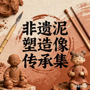 非遗泥塑造像传承集 头像