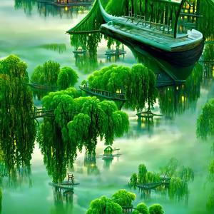 庙前听暮鼓的禅意 头像