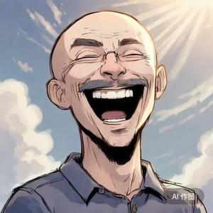 笑到脱发 头像