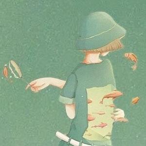 溪谷露营的夜游人 头像