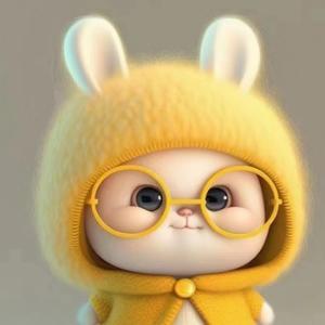 一只八零后的兔子 头像