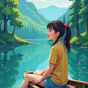 河边快乐赛龙舟队员 头像