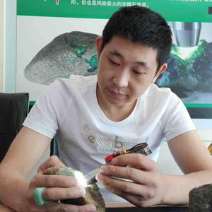 宇宙缅甸翡翠原石 头像