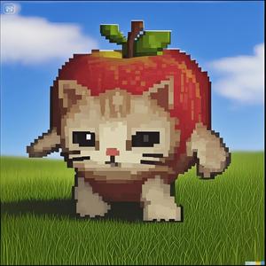 苹果猫 头像