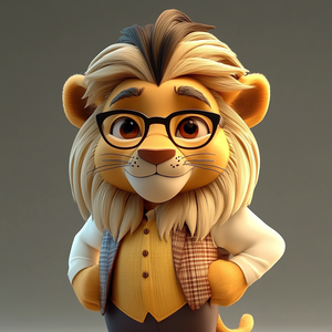 低空飞行的小狮子 头像