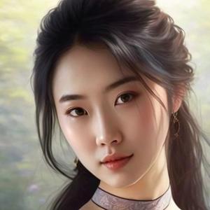 AI绘画美人 头像