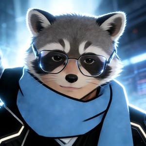 拼搏分小浣熊 头像